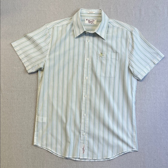 Original Penguin Other - Original Penguin Light Blue Striped Button Down Shirt